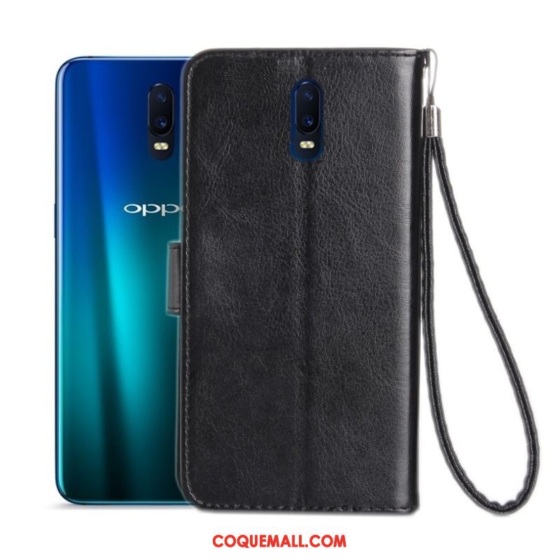 Étui Oppo R17 Incassable Fluide Doux Protection, Coque Oppo R17 Téléphone Portable Étui En Cuir