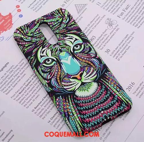 Étui Oppo R17 Pro Fluide Doux Téléphone Portable Tigre, Coque Oppo R17 Pro Animal Dessin Animé