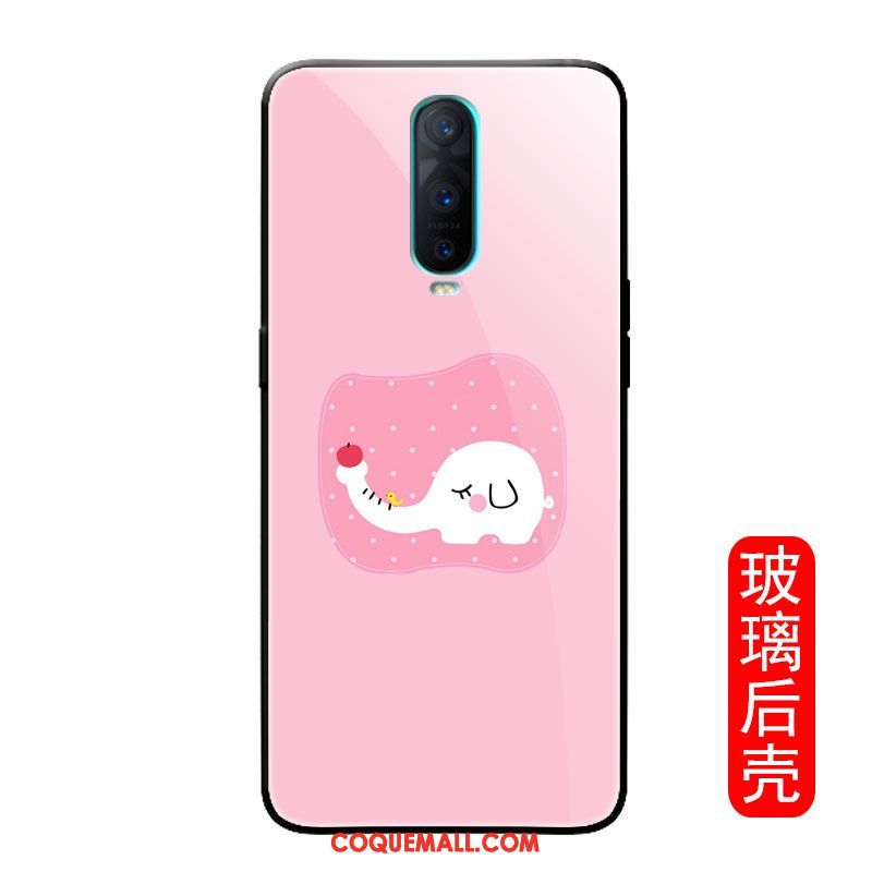 Étui Oppo R17 Pro Téléphone Portable Charmant Rose, Coque Oppo R17 Pro Chat Petit