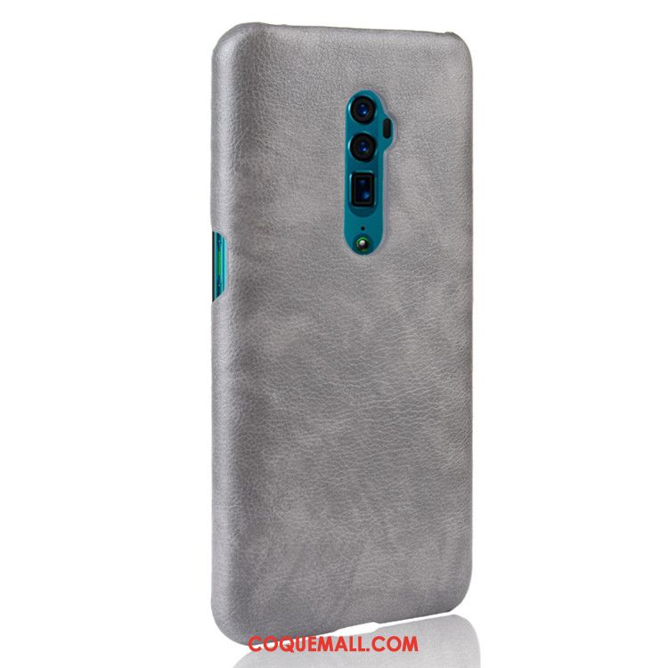 Étui Oppo Reno 10x Zoom Modèle Fleurie Cuir Litchi, Coque Oppo Reno 10x Zoom Téléphone Portable Qualité