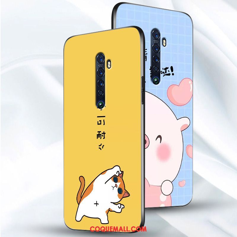 Étui Oppo Reno 2 Fluide Doux Tendance Nouveau, Coque Oppo Reno 2 Petit Simple