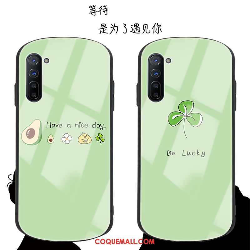 Étui Oppo Reno 3 Petit Frais Très Mince, Coque Oppo Reno 3 Arc Téléphone Portable