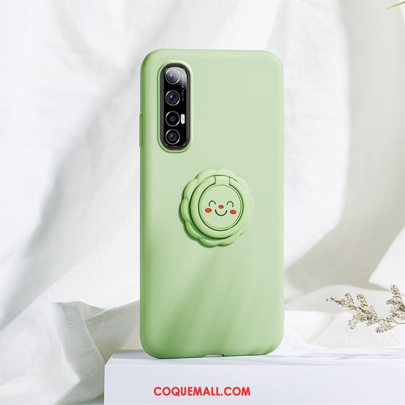 Étui Oppo Reno 3 Pro Marque De Tendance Incassable Fluide Doux, Coque Oppo Reno 3 Pro Nouveau Vert