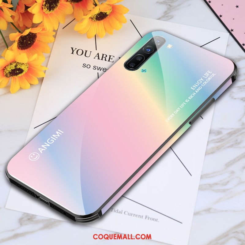 Étui Oppo Reno 3 Tout Compris Créatif Marque De Tendance, Coque Oppo Reno 3 Silicone Très Mince