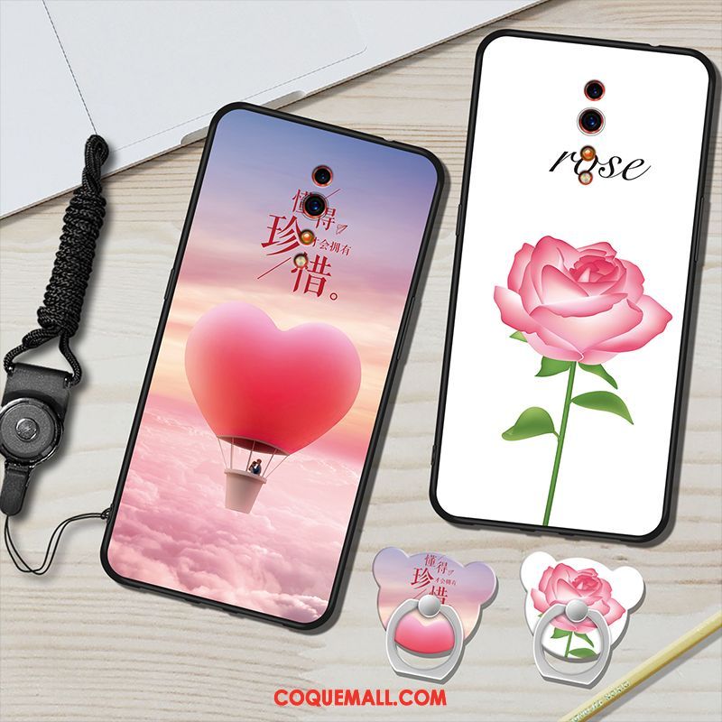 Étui Oppo Reno Z Protection Ornements Suspendus Fluide Doux, Coque Oppo Reno Z Support Téléphone Portable