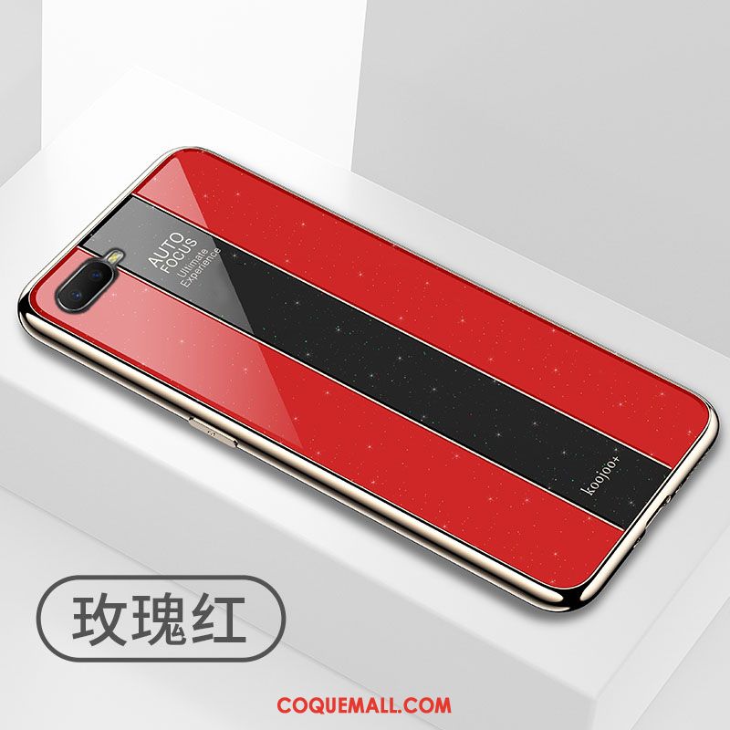 Étui Oppo Rx17 Neo Rouge Téléphone Portable Protection, Coque Oppo Rx17 Neo Luxe Tout Compris