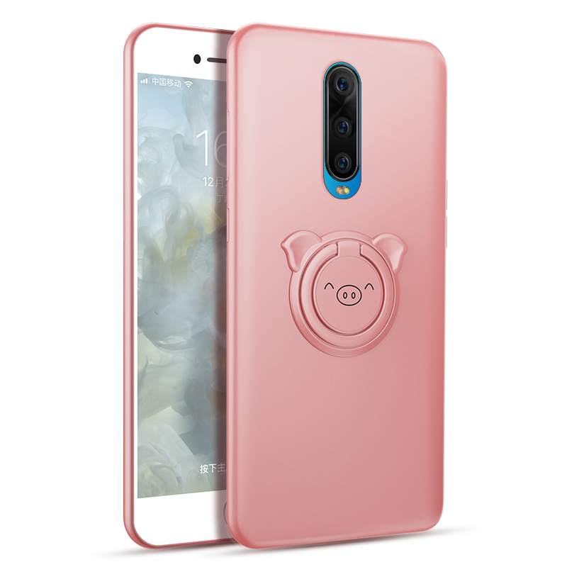 Étui Oppo Rx17 Pro Rose Téléphone Portable Fluide Doux, Coque Oppo Rx17 Pro Tout Compris Protection