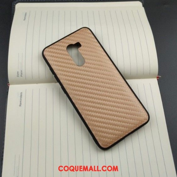 Étui Pocophone F1 Fibre Or Cuir, Coque Pocophone F1 Téléphone Portable Petit Beige