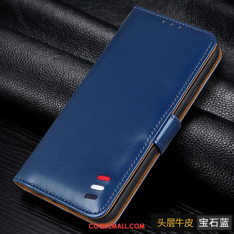 Étui Redmi Note 9 Silicone Tout Compris Rouge, Coque Redmi Note 9 Protection En Cuir Beige