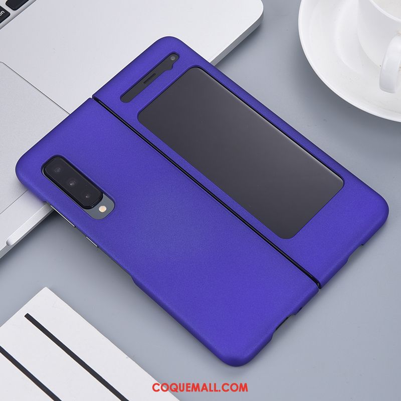 Étui Samsung Fold Difficile Tout Compris Téléphone Portable, Coque Samsung Fold Incassable Violet