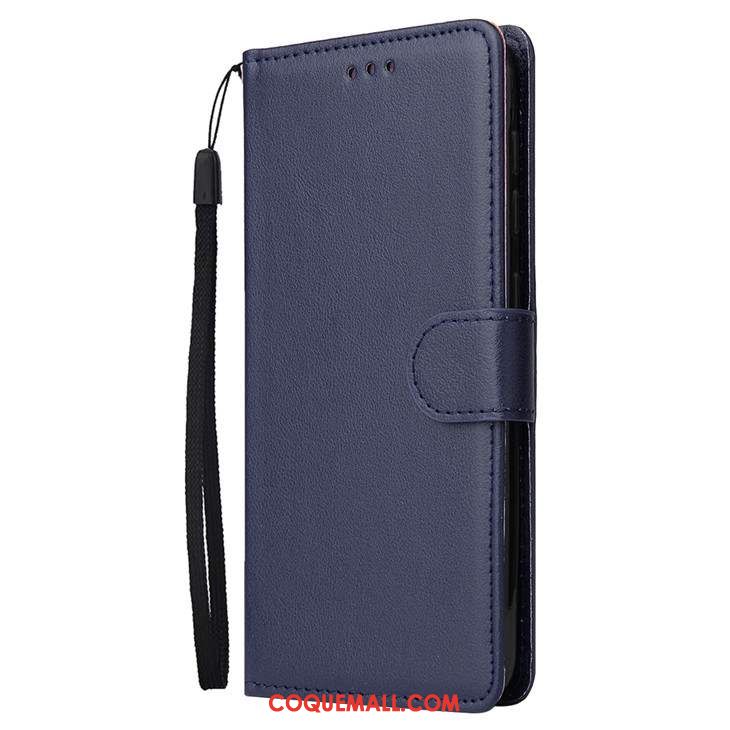 Étui Samsung Galaxy A10 En Cuir Tout Compris Bleu, Coque Samsung Galaxy A10 Protection Étoile