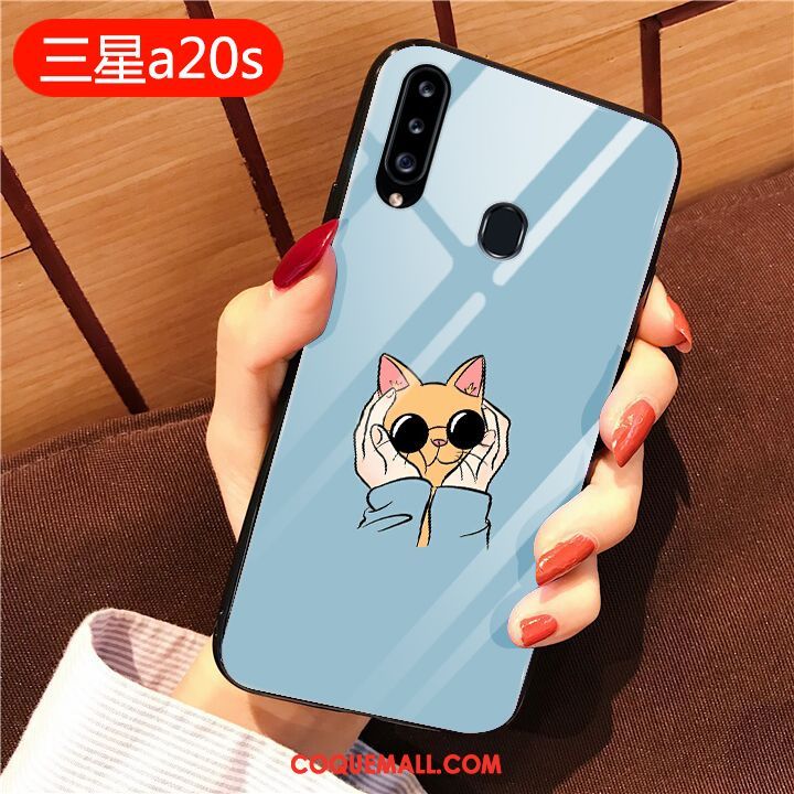 Étui Samsung Galaxy A20s Tout Compris Dessin Animé Incassable, Coque Samsung Galaxy A20s Amoureux Étoile