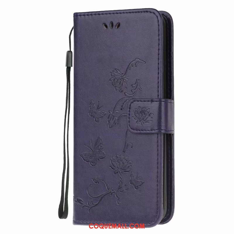 Étui Samsung Galaxy A21s Clamshell Violet Tout Compris, Coque Samsung Galaxy A21s Téléphone Portable Étoile