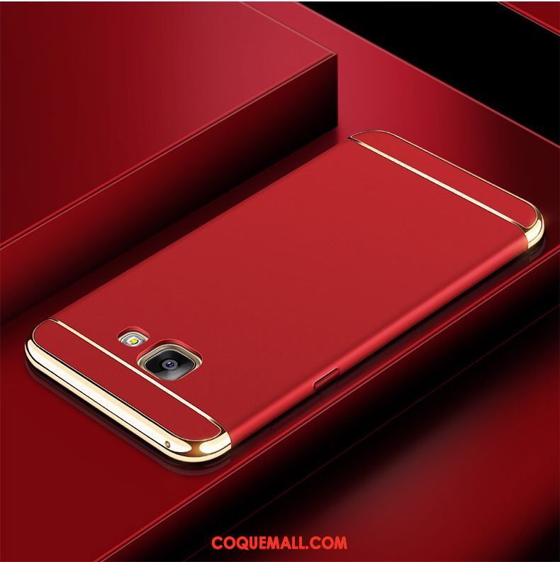 Étui Samsung Galaxy A3 2017 Téléphone Portable Incassable Rouge, Coque Samsung Galaxy A3 2017 Étoile Protection