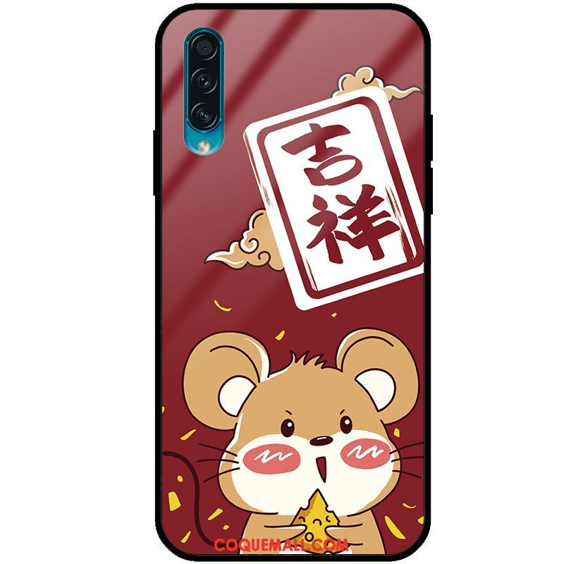 Étui Samsung Galaxy A30s Dessin Animé Rat Silicone, Coque Samsung Galaxy A30s Incassable Charmant