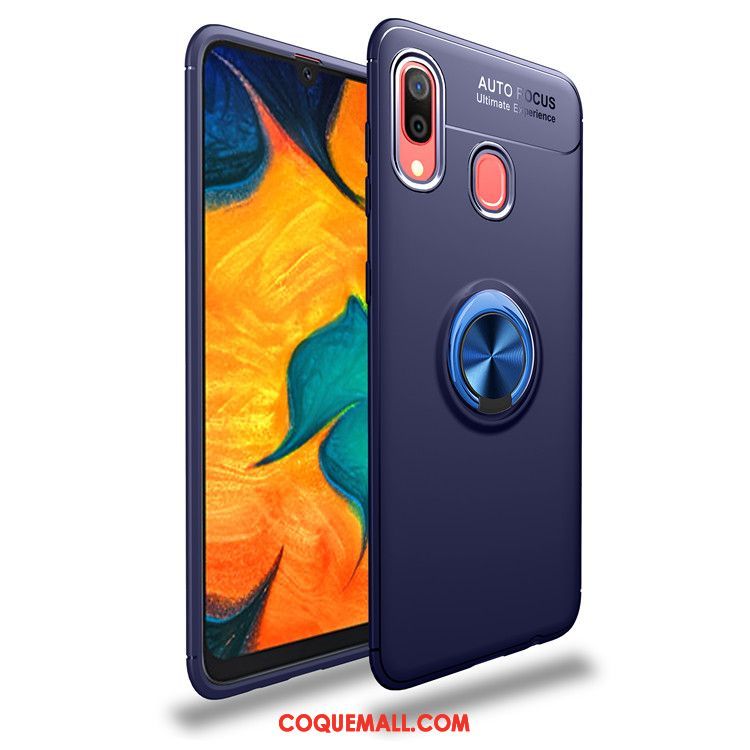 Étui Samsung Galaxy A40 Bleu Étoile Téléphone Portable, Coque Samsung Galaxy A40 Tendance Incassable