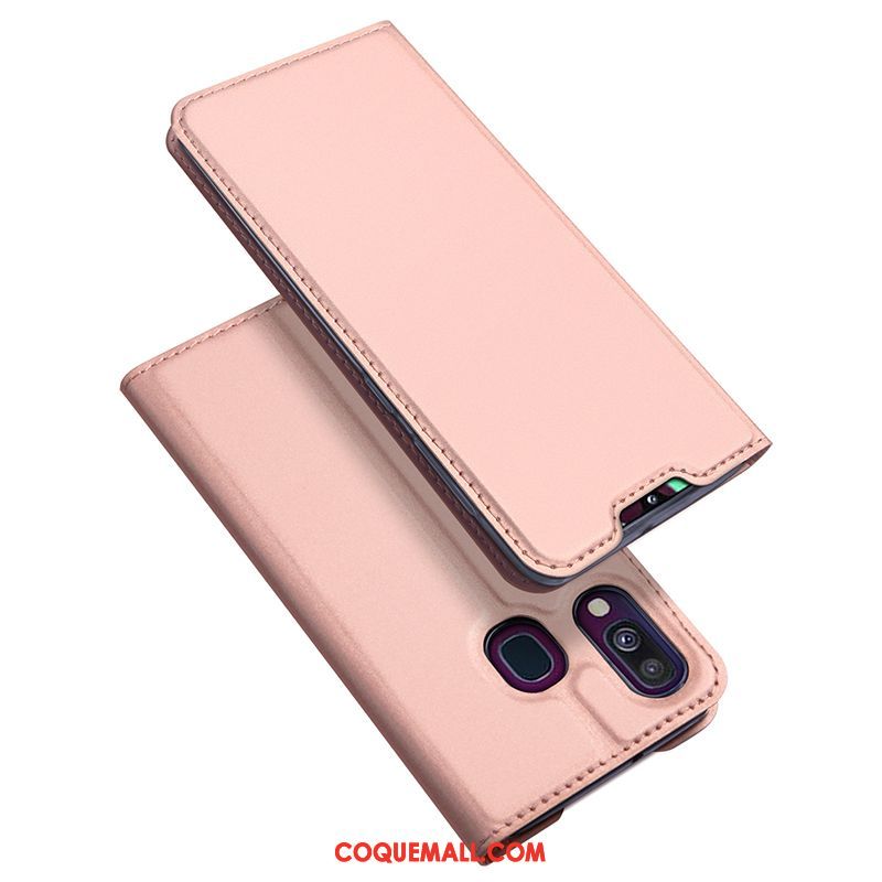 Étui Samsung Galaxy A40 Transparent Business Tout Compris, Coque Samsung Galaxy A40 Étoile Téléphone Portable