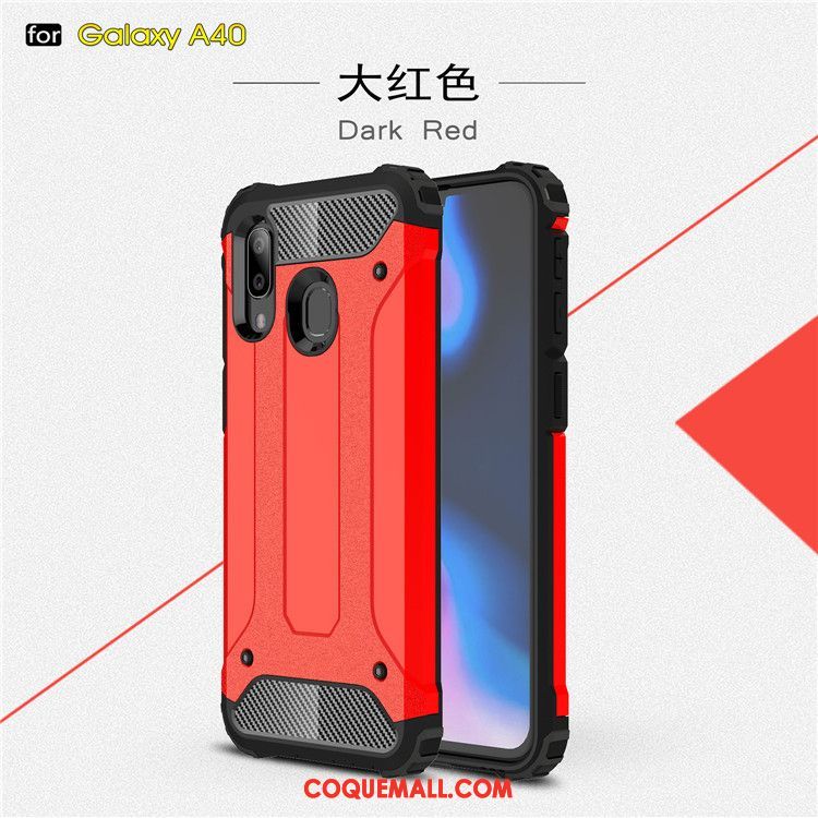 Étui Samsung Galaxy A40 Étoile Tendance Fluide Doux, Coque Samsung Galaxy A40 Silicone Téléphone Portable