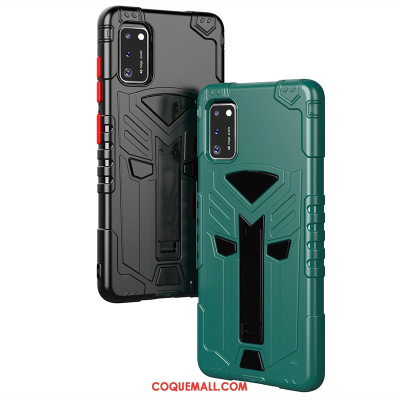 Étui Samsung Galaxy A41 Vert Étoile Téléphone Portable, Coque Samsung Galaxy A41 Support Protection