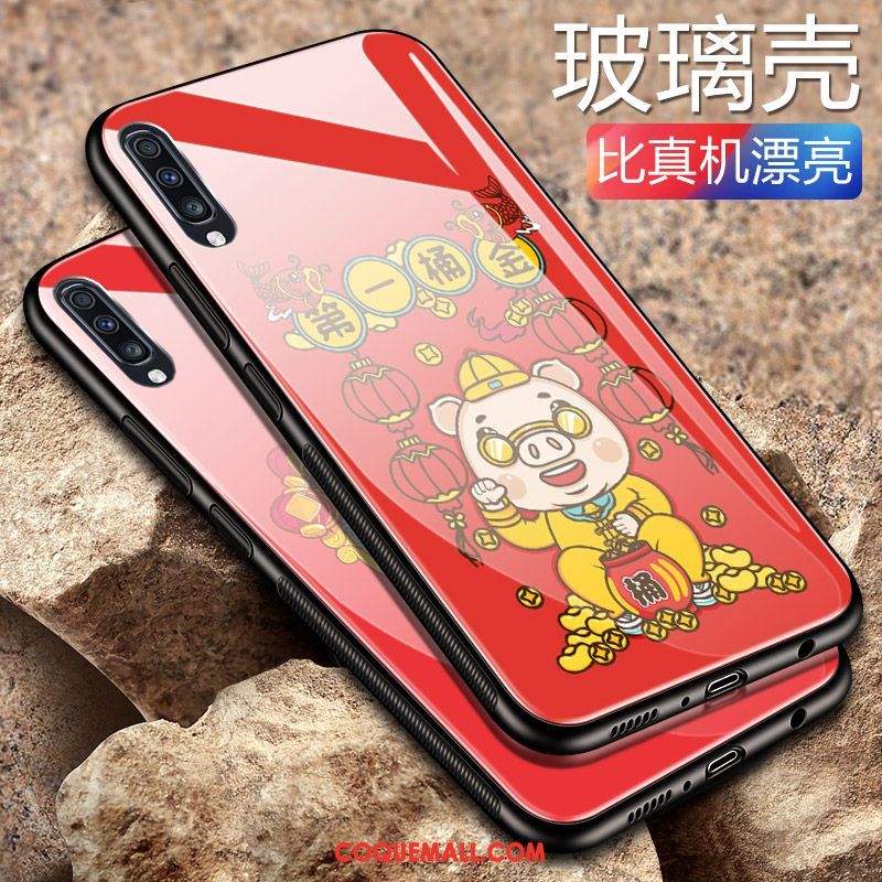 Étui Samsung Galaxy A50 Dessin Animé Créatif Tout Compris, Coque Samsung Galaxy A50 Silicone Fluide Doux