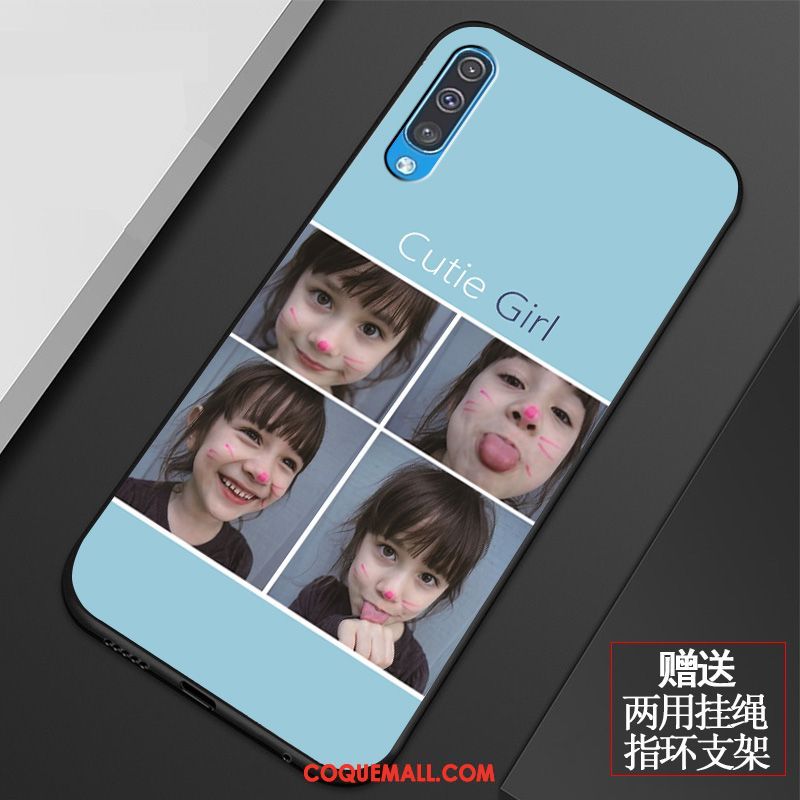 Étui Samsung Galaxy A50 Dessin Animé Silicone Téléphone Portable, Coque Samsung Galaxy A50 Fluide Doux Protection