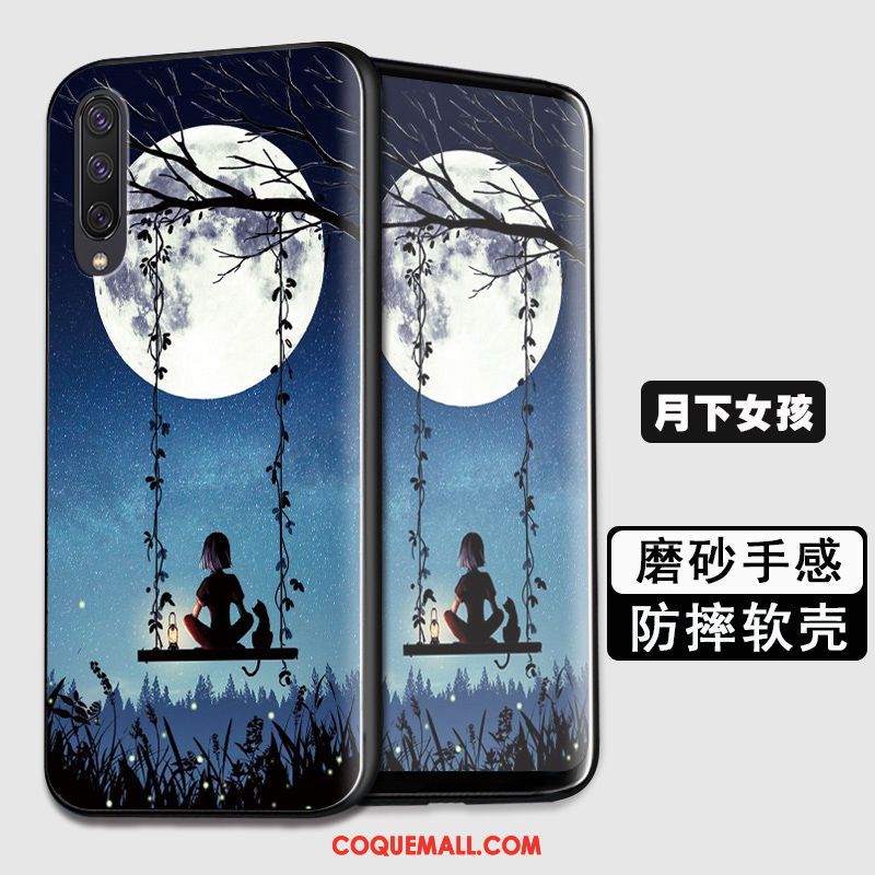 Étui Samsung Galaxy A50 Étoile Personnalité Fluide Doux, Coque Samsung Galaxy A50 Silicone Créatif