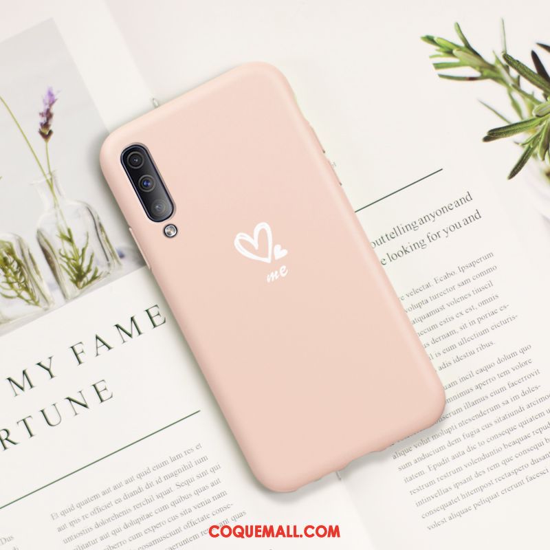 Étui Samsung Galaxy A50s Charmant Simple Amour, Coque Samsung Galaxy A50s Téléphone Portable Très Mince