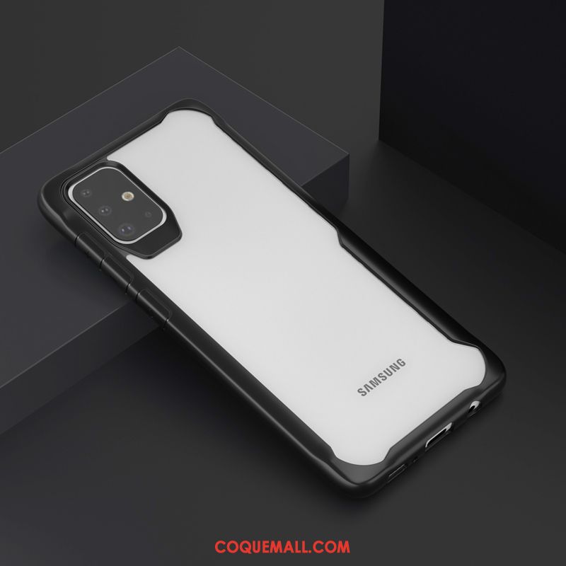 Étui Samsung Galaxy A51 Antidérapant Incassable Mode, Coque Samsung Galaxy A51 Silicone Étoile