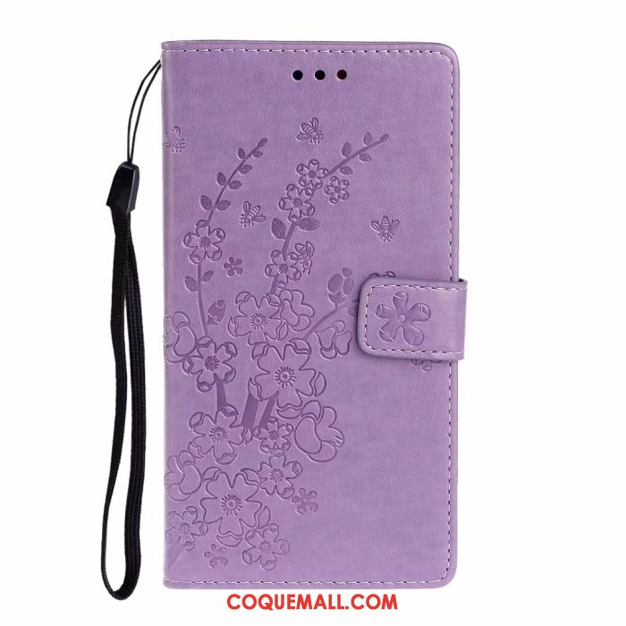 Étui Samsung Galaxy A51 Courte En Cuir Téléphone Portable, Coque Samsung Galaxy A51 Violet Étoile