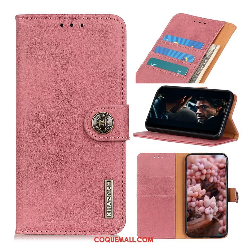 Étui Samsung Galaxy A51 Étoile En Cuir Vintage, Coque Samsung Galaxy A51 Téléphone Portable Magnétisme