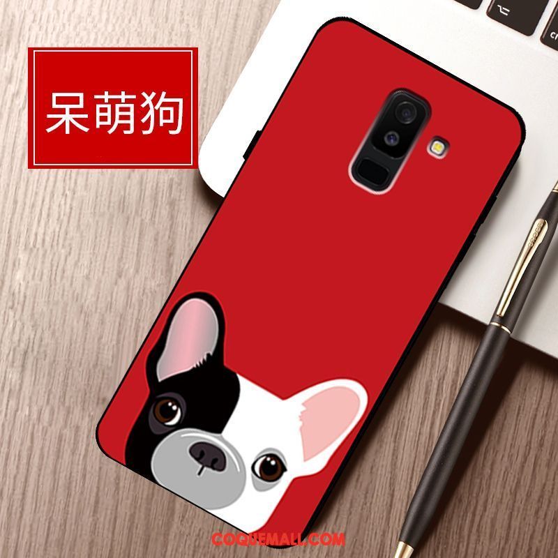 Étui Samsung Galaxy A6 Protection Dessin Animé Étoile, Coque Samsung Galaxy A6 Mode Téléphone Portable