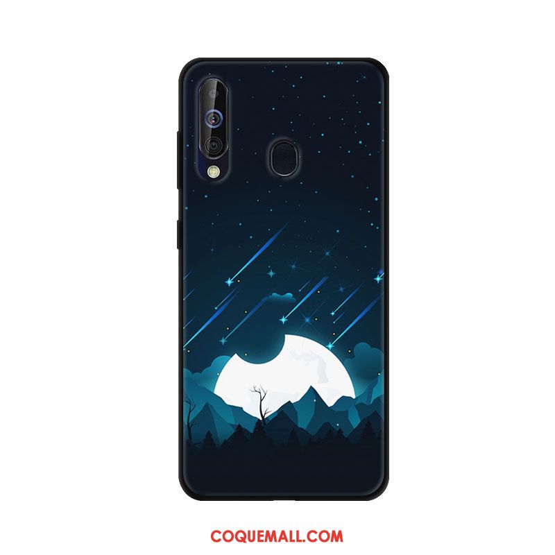 Étui Samsung Galaxy A60 Personnalité Protection Verre, Coque Samsung Galaxy A60 Étoile Miroir