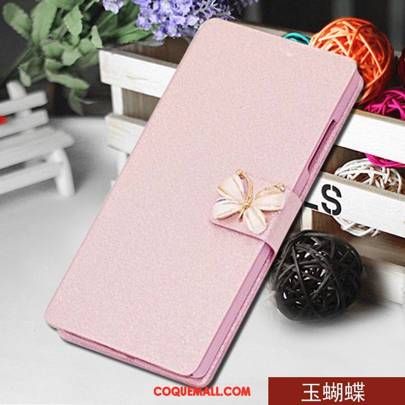 Étui Samsung Galaxy A7 2018 Étoile Téléphone Portable Étui En Cuir, Coque Samsung Galaxy A7 2018 Rose Nouveau