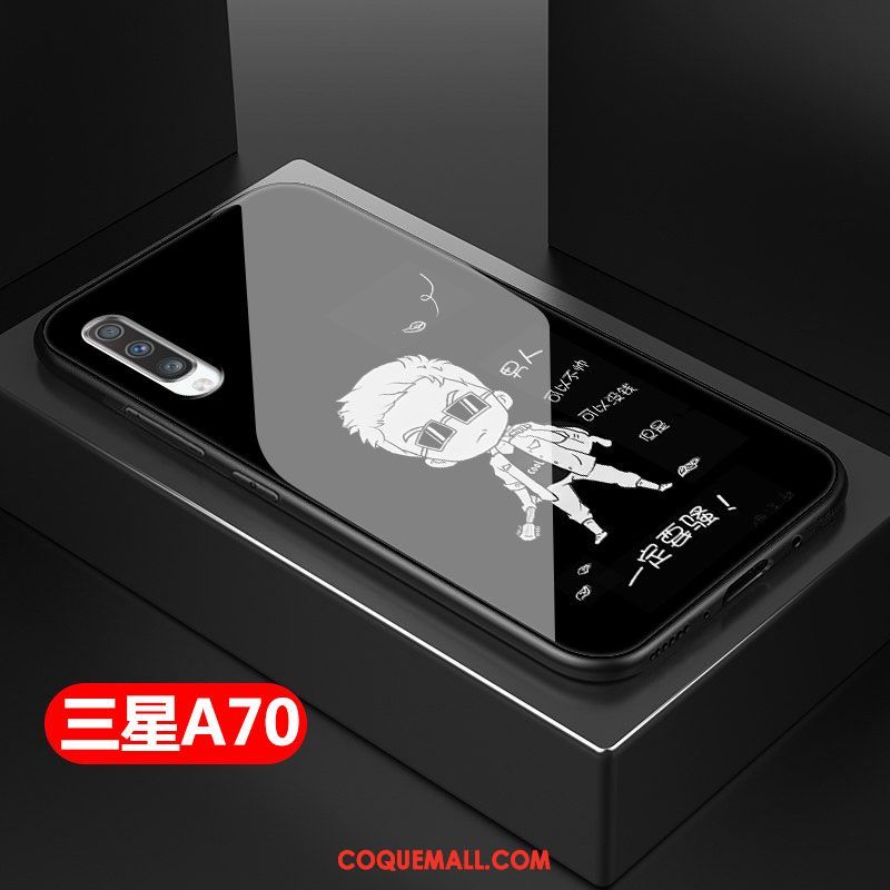 Étui Samsung Galaxy A70 Simple Marque De Tendance Protection, Coque Samsung Galaxy A70 Silicone Étoile