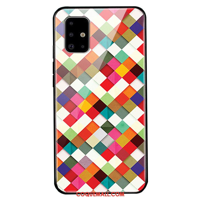 Étui Samsung Galaxy A71 Personnalité Difficile Amoureux, Coque Samsung Galaxy A71 Multicolore Étoile