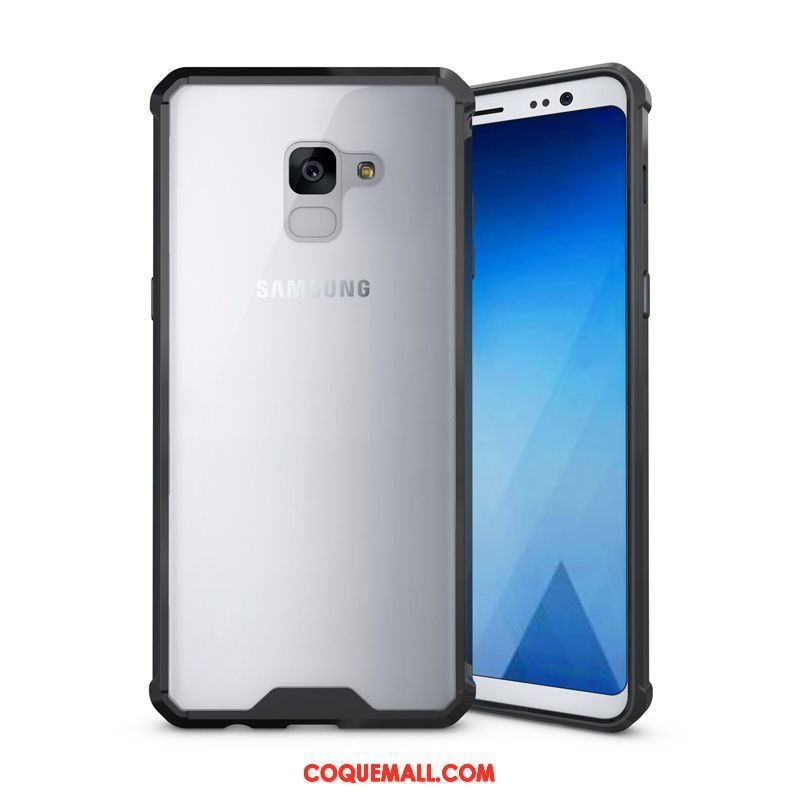 Étui Samsung Galaxy A8 2018 Transparent Incassable Ballon, Coque Samsung Galaxy A8 2018 Protection Étoile