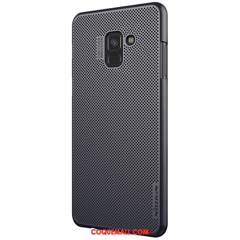 Étui Samsung Galaxy A8 2018 Téléphone Portable Noir Étoile, Coque Samsung Galaxy A8 2018 Or Très Mince