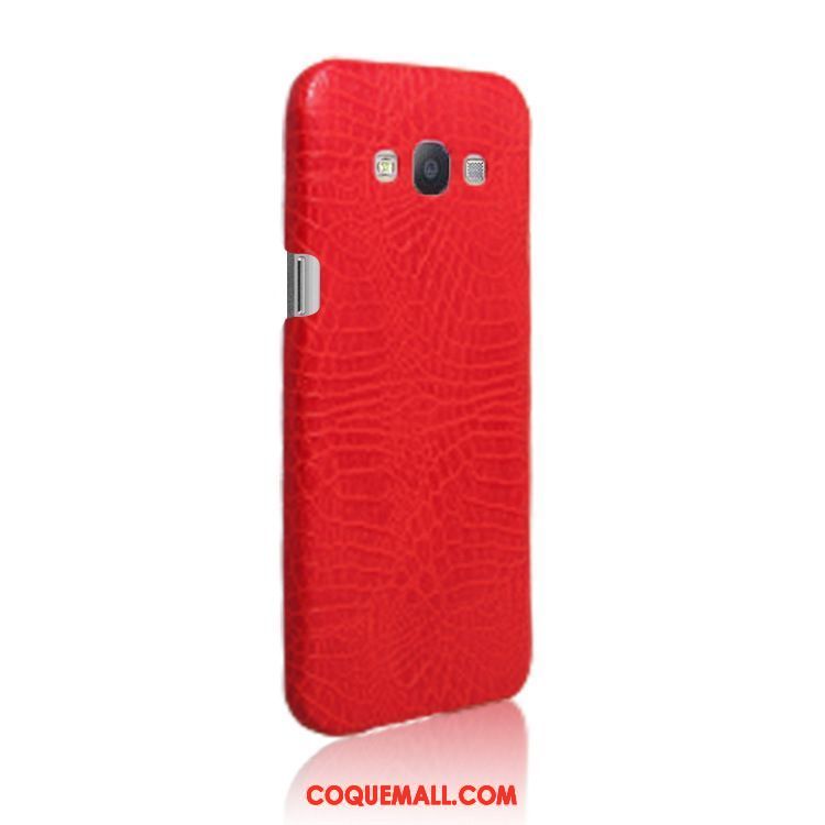 Étui Samsung Galaxy A8 Étoile Rouge Protection, Coque Samsung Galaxy A8 Téléphone Portable Difficile