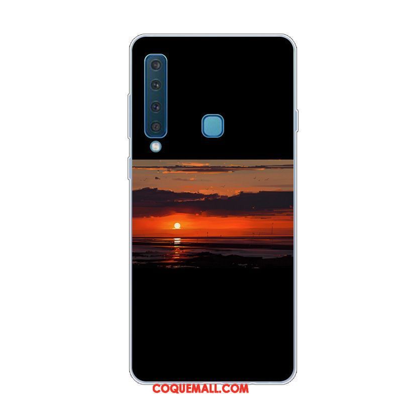 Étui Samsung Galaxy A9 2018 Silicone Personnalité Créatif, Coque Samsung Galaxy A9 2018 Clair Téléphone Portable