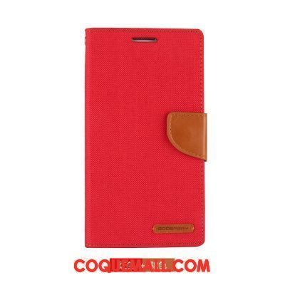 Étui Samsung Galaxy A9 2018 Étoile Téléphone Portable Portefeuille, Coque Samsung Galaxy A9 2018 Protection Rouge