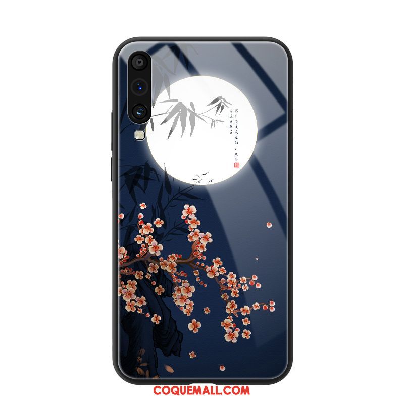 Étui Samsung Galaxy A90 5g Protection Miroir Silicone, Coque Samsung Galaxy A90 5g Vent Style Chinois