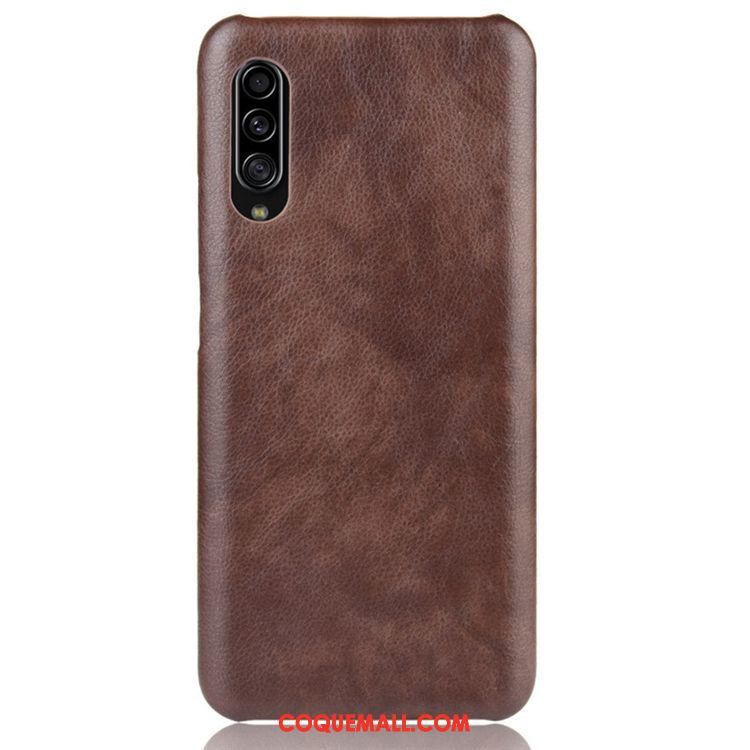 Étui Samsung Galaxy A90 5g Étoile Téléphone Portable Incassable, Coque Samsung Galaxy A90 5g Cuir Créatif Braun