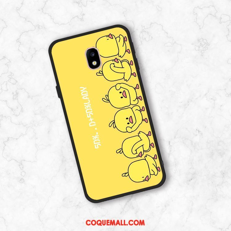 Étui Samsung Galaxy J5 2017 Tout Compris Jaune Dessin Animé, Coque Samsung Galaxy J5 2017 Noir Étoile