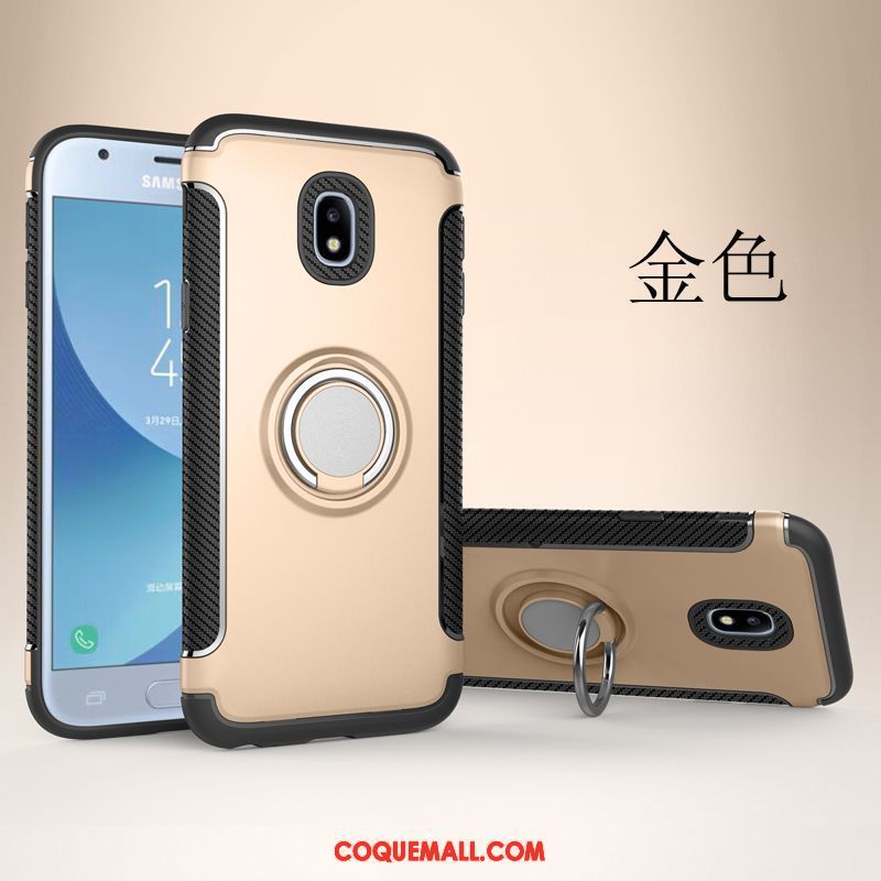 Étui Samsung Galaxy J5 2017 Téléphone Portable Incassable Or, Coque Samsung Galaxy J5 2017 Étoile Protection