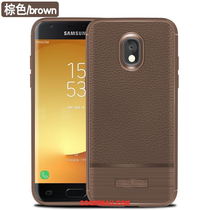 Étui Samsung Galaxy J7 2017 Modèle Fleurie Étoile Protection, Coque Samsung Galaxy J7 2017 Incassable Europe Braun