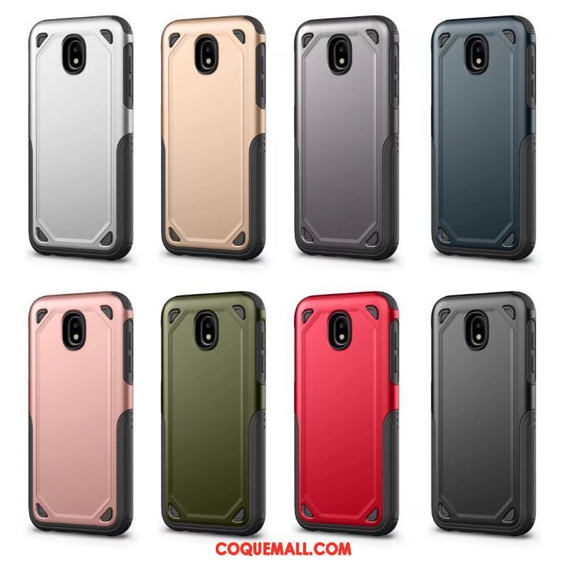 Étui Samsung Galaxy J7 2017 Multicolore Téléphone Portable Incassable, Coque Samsung Galaxy J7 2017 Tout Compris Très Mince