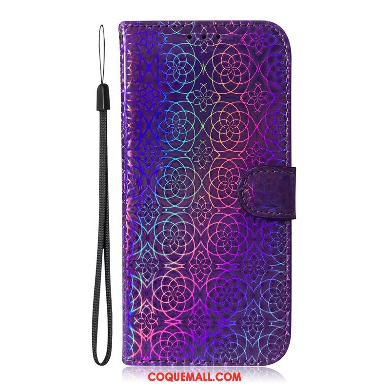 Étui Samsung Galaxy M30s Protection En Cuir Étoile, Coque Samsung Galaxy M30s Violet Coloré