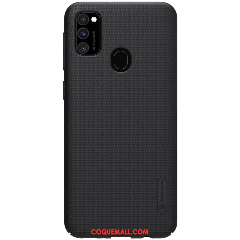 Étui Samsung Galaxy M30s Téléphone Portable Difficile Étoile, Coque Samsung Galaxy M30s Noir Délavé En Daim