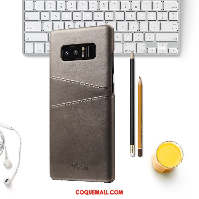 Étui Samsung Galaxy Note 8 Nouveau Téléphone Portable Étoile, Coque Samsung Galaxy Note 8 Incassable Carte