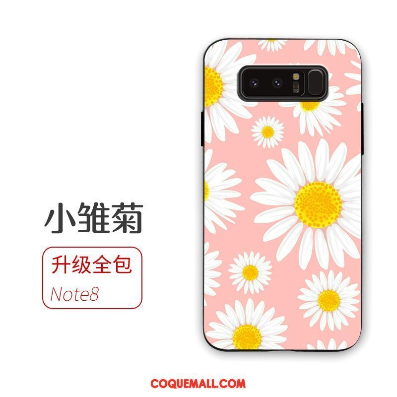 Étui Samsung Galaxy Note 8 Silicone Tendance Incassable, Coque Samsung Galaxy Note 8 Étoile Fluide Doux